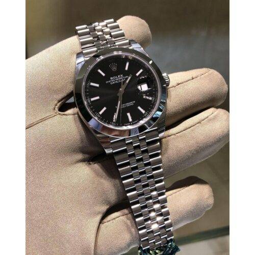 Mens Rolex Watch Oyster Perpetual Date Just 15