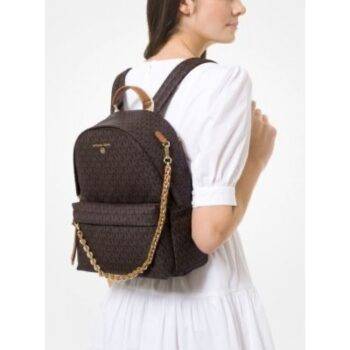 Rhea Large Leather Backpack | Michael Kors