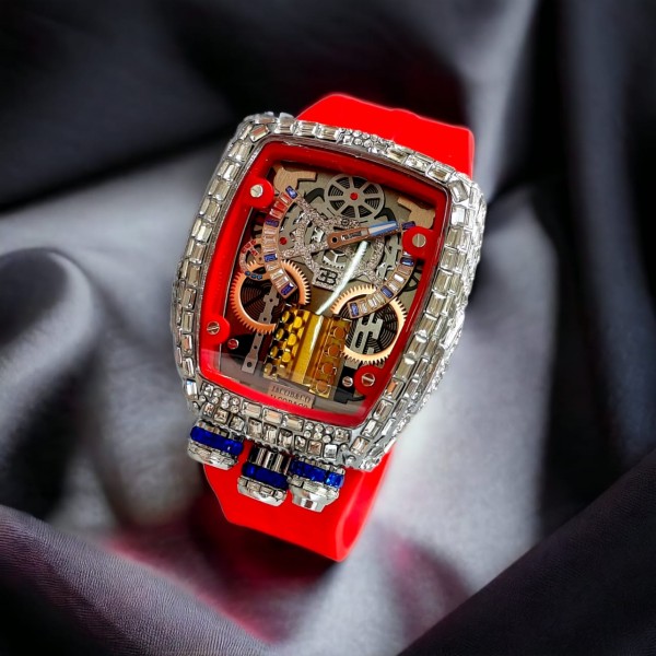 Introducing - Jacob & Co. Bugatti Chiron Tourbillon (Specs & Price) |  Tourbillon watch, Luxury watches for men, Bugatti chiron