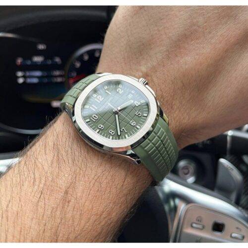 Patek Philippe Watch Aquanot Silver Green AAA Automatic 1
