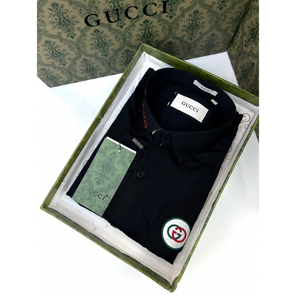 Gucci Mirror Logo T-shirt Black – Deal Hub