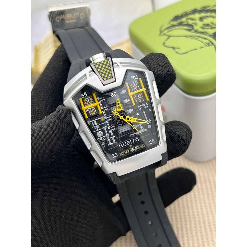 Buyr.com | Jewelry & Watches | Ferrari Men's Stainless Steel Quartz Watch  with Leather and Silicone Strap, Black, 18 (Model: 0830868)