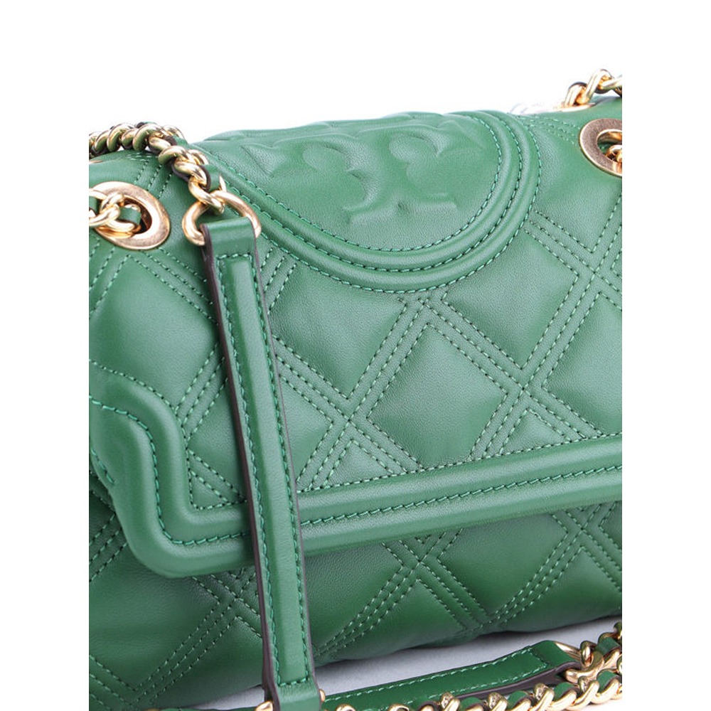 Tory Burch Handbag Soft Fleming With OG Box and Dust Bag (Green) (J896) -  KDB Deals