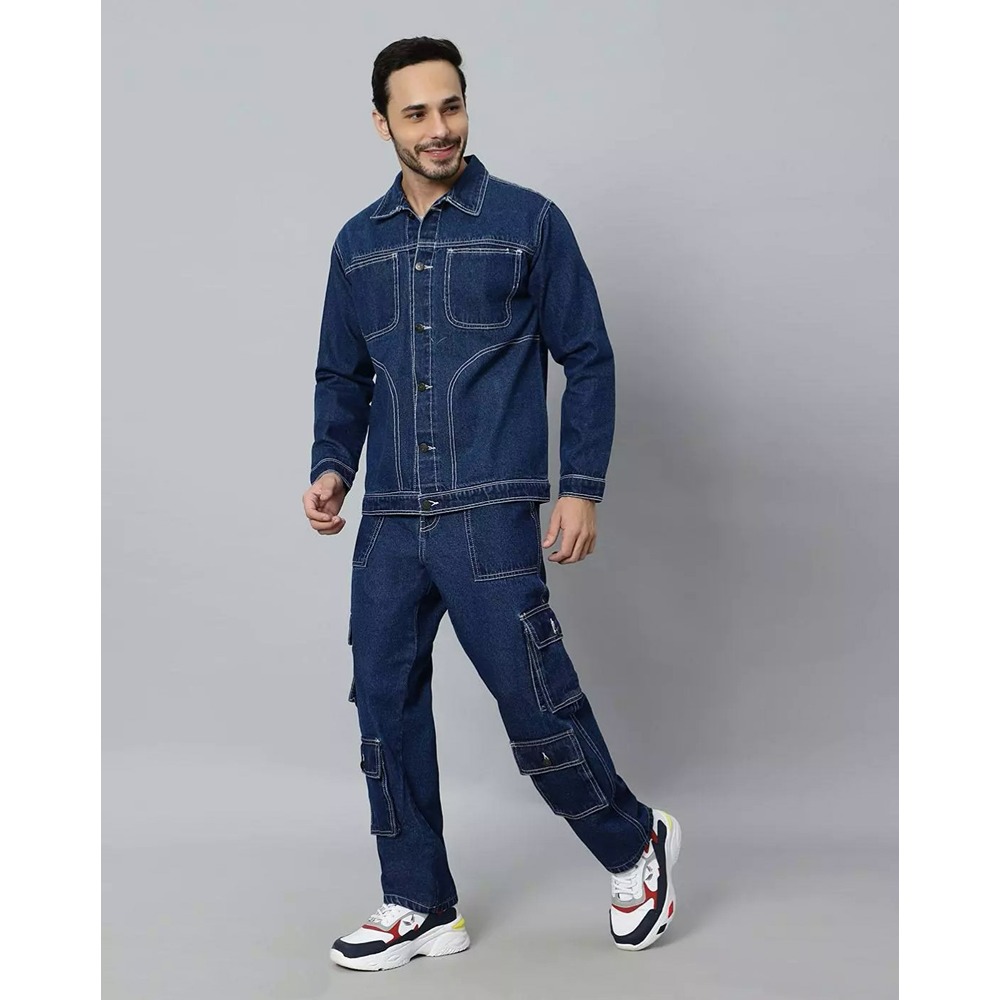 Men's X.L.I.T.E denim overalls with zipper - REPLAY Online Store