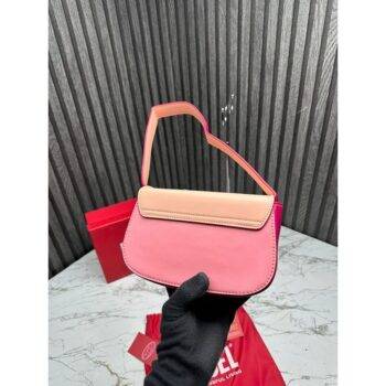 Diesel Handbag 1dr Shoulder Bag With Og Box Dust Bag Pink S2 6