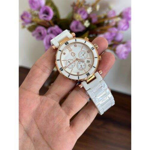Girls Guess Watches GC White ceramic for Her AAA 3