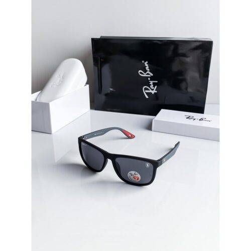 Grey Black Rayban Sunglasses For Men