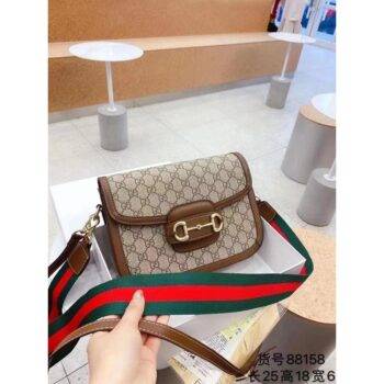 Gucci Handbag Horsebit Shoulder Bag With Og Box