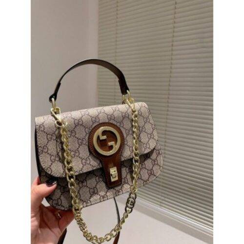 Gucci Handbag Ophidia GG Sling Bag With Og Box Brown S13 3