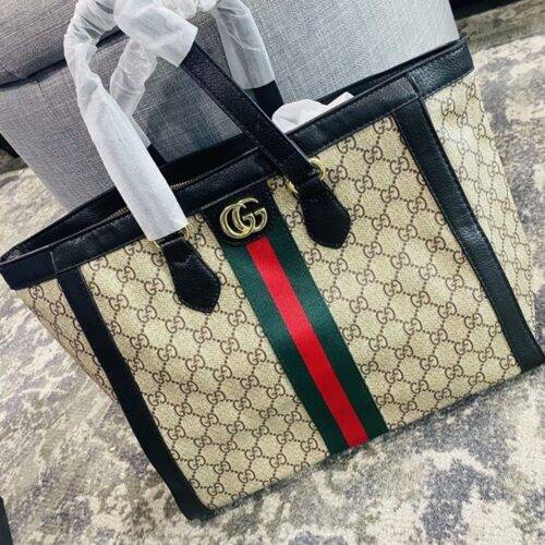 Gucci Handbag Varsatile Tote Bag Black With Dust Bag A0703 2