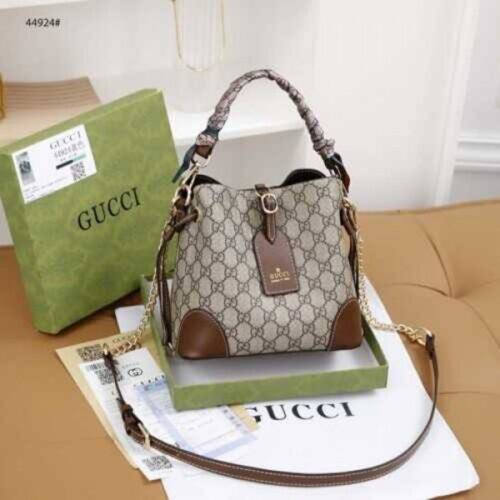 Gucci Handbag gg bucket bag with og box