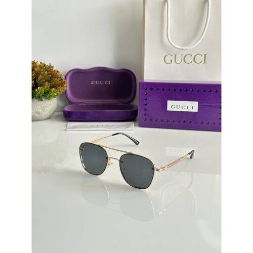 Gucci Sunglasses 2207 Gold Black