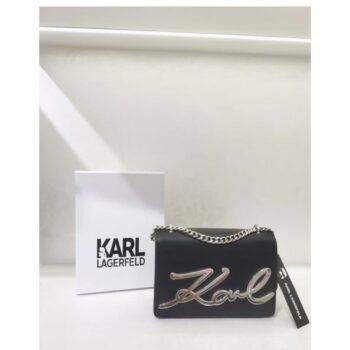 Karl Lagerfeld Handbag Ikonik Matt Edition With Og Box. K635 1