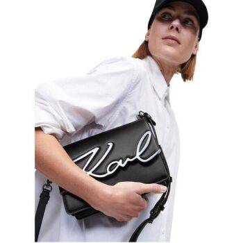 Karl Lagerfeld Handbag Ikonik Matt Edition With Og Box. K635 3