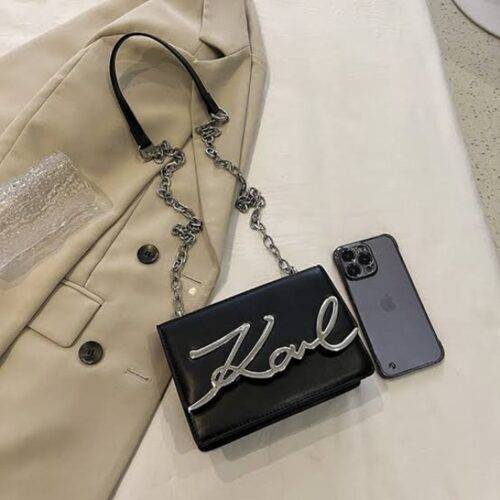Karl Lagerfeld Handbag Ikonik Matt Edition With Og Box. K635 5