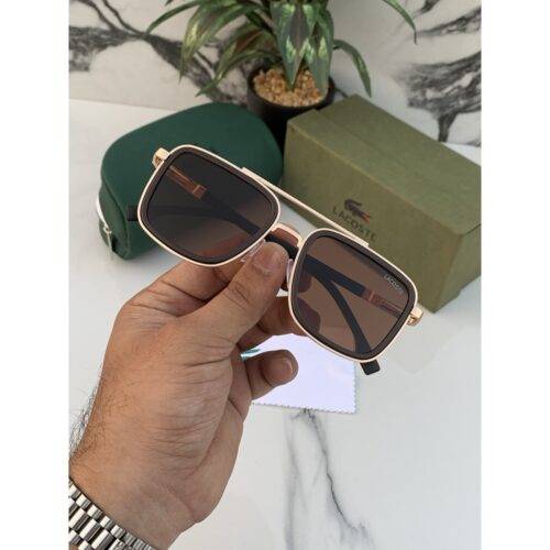 Lacoste Sunglass 78902 Gold Brown 1