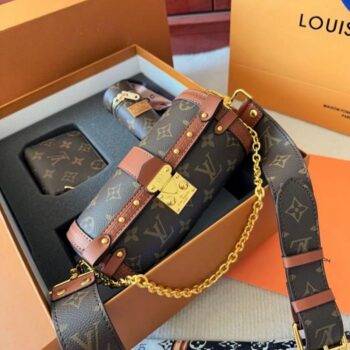 Louis Vuitton Empty Shopping Bag and Box - 100% Authentic
