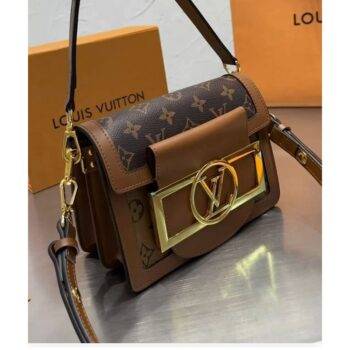 Louis Vuitton Handbag Dauphine Monogram Lock With Og Box and Bill