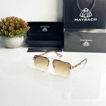 Maybach Sunglass 7262 Gold Brown DC