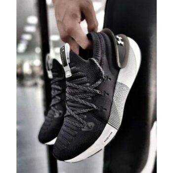 Men's UA HOVR Phantom 3 Shoes Black White