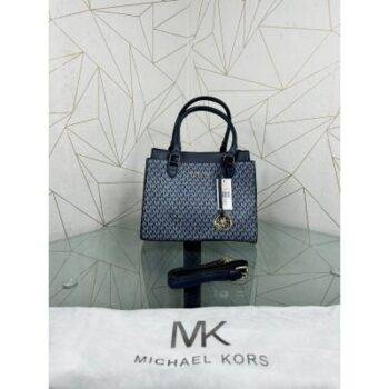 Michael Kors Bag Bolso With Sling and Dust Bag (Blue) (S10) (1)