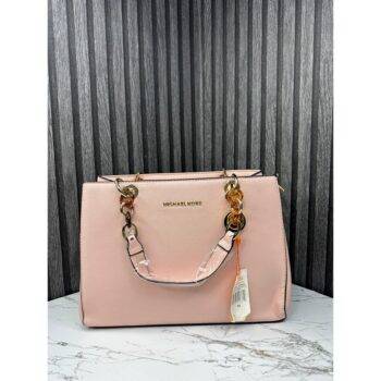 Michael Kors Handbag Cynthia Tote With Dust Bag and Sling Pink 4