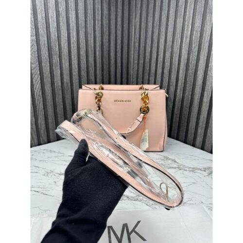 Michael Kors Handbag Cynthia Tote With Dust Bag and Sling Pink1