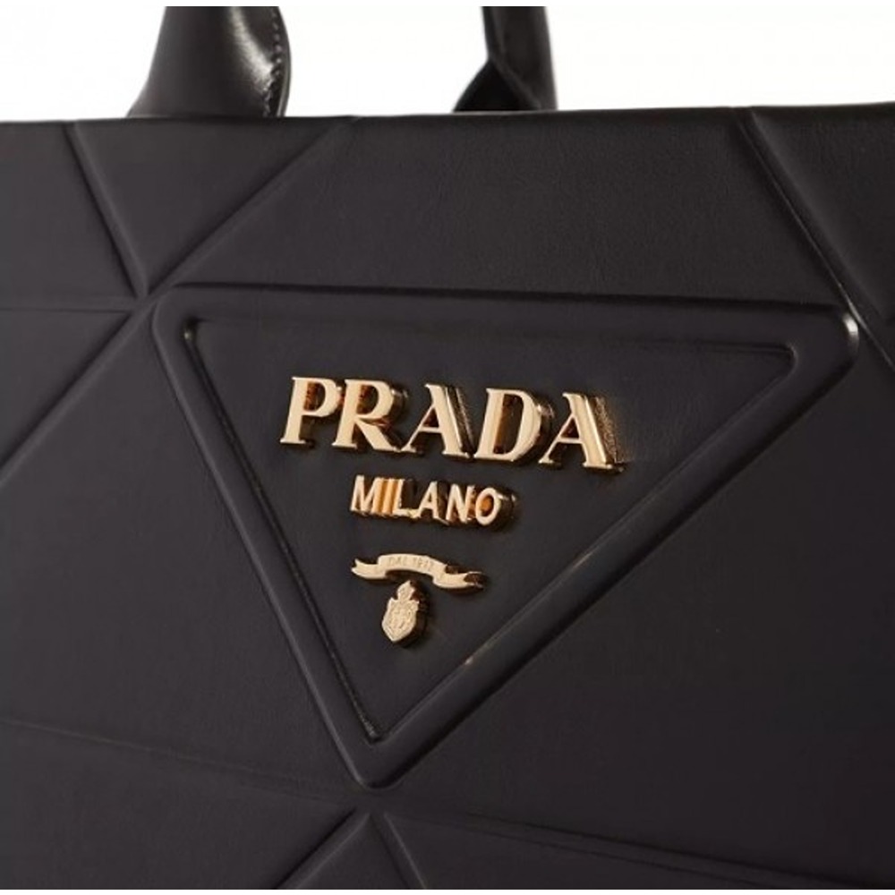 Prada Embossed Logo Bowler Bag | Prada Handbags | Bag Borrow or Steal
