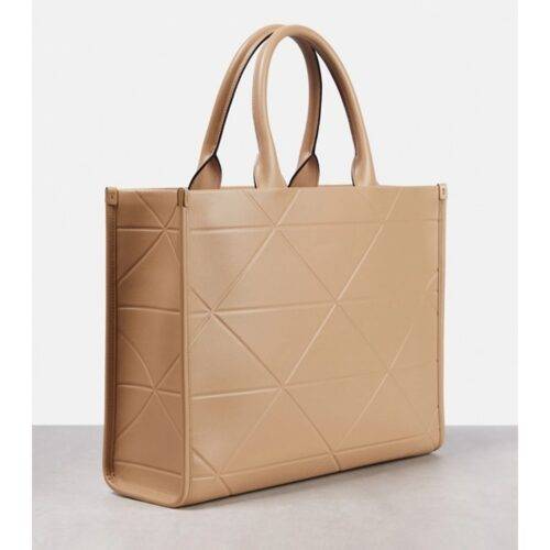 Prada Bag Leather Symbole Tote Bag With Dust Bag Pink 404 3