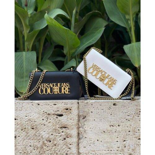 Versace Jeans Couture Handbag Logo Lock Sling Bag With Og Box 3