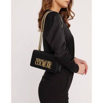 Versace Jeans Couture Handbag Logo Lock Sling Bag With Og Box 4