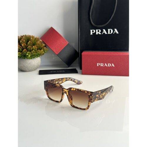 Women Prada Sunglasses 9565 Tiger Brown