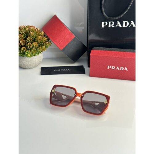 Women Prada Sunglasses WMNS 23015 Orange Pink 1