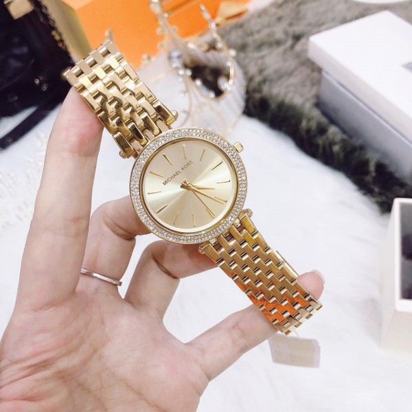 Michael Kors Darci MK3398 Gold Wrist Watch for Women 796483174979 | eBay