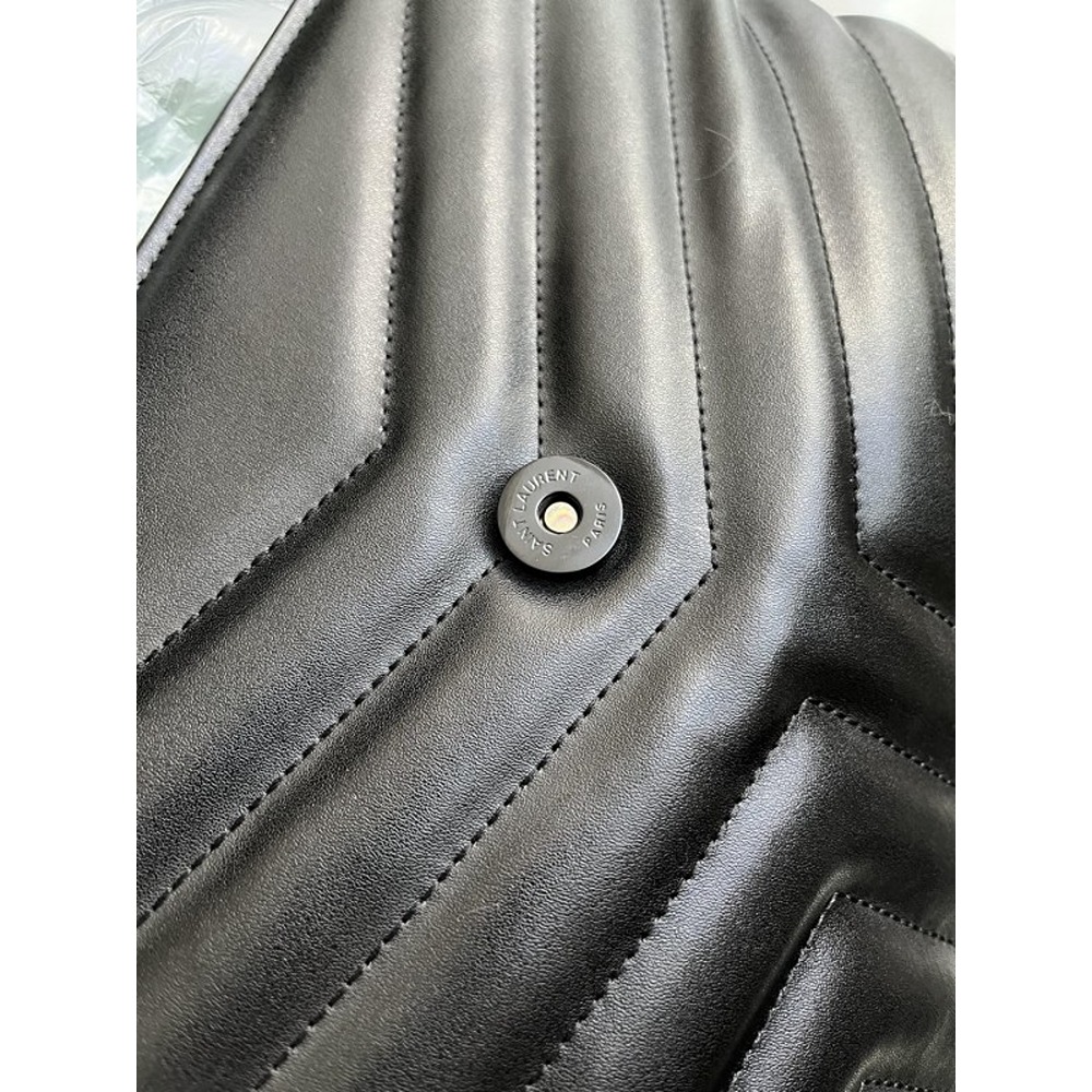 Buy YSL Bag Calfskin Leather With Og Box and Dust Bag (Black) (FT027)