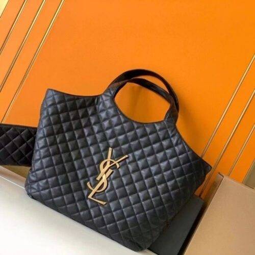 YSL Handbag Saint Laurent ICare Maxi Shopping Bag For Women with og box 6