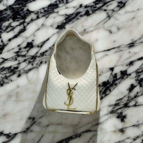 Ysl bag white with dust bag 67413 1