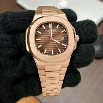 Patek Philippe Nautilus Ever Rosegold Stainless Steel Case Watch