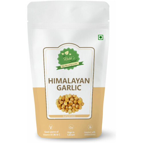 The Rabb's Secret Himalayan Garlic - Kashmiri Lehsun/Himalayan Single Clove Garlic or Snow Mountain Garlic for strong Immunity & Diabetes