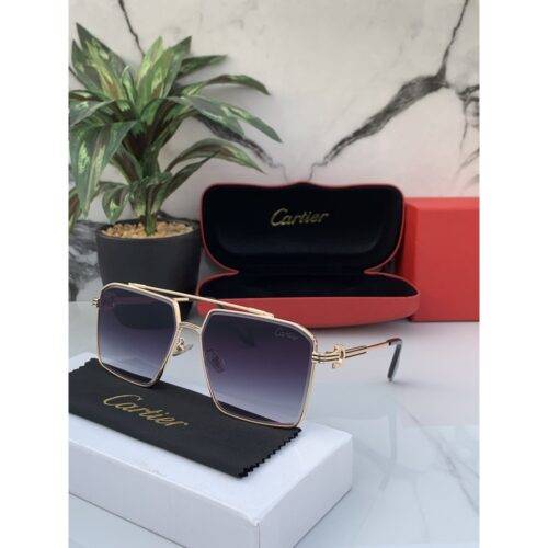 Cartier 82 gold black shaded
