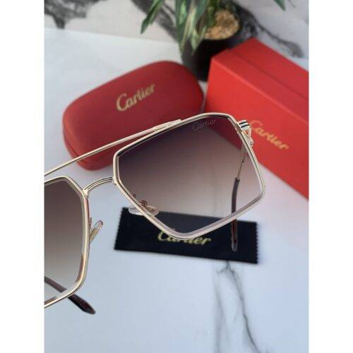 Cartier 82 gold brown shaded 4