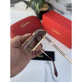 Cartier 82 gold brown shaded 5