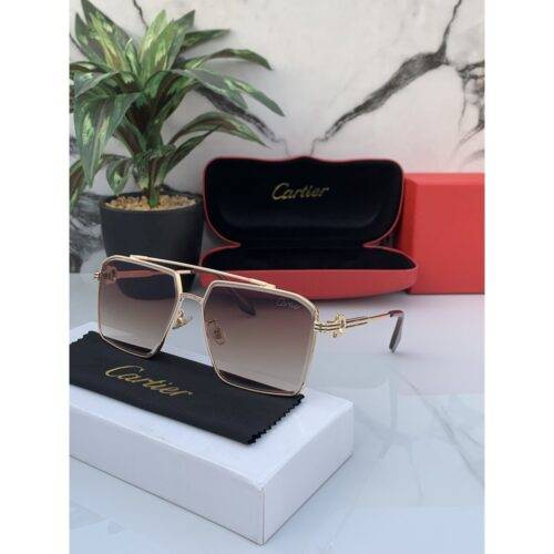 Cartier 82 gold brown shaded