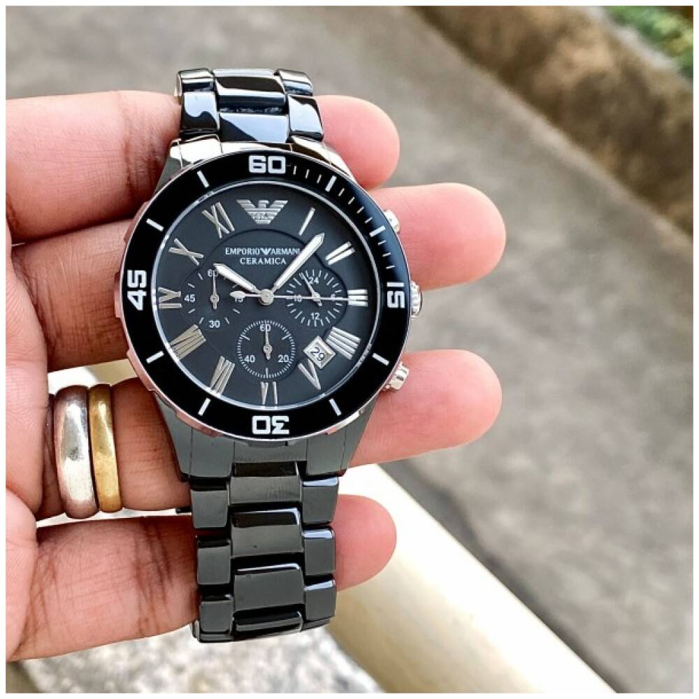 Buy Stylish Emporio Armani Meccanico Watch For Men (SW2983)
