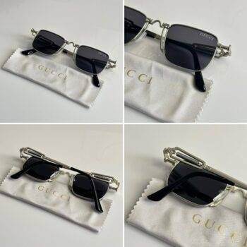 Gucci 96001 Silver Black 3 1