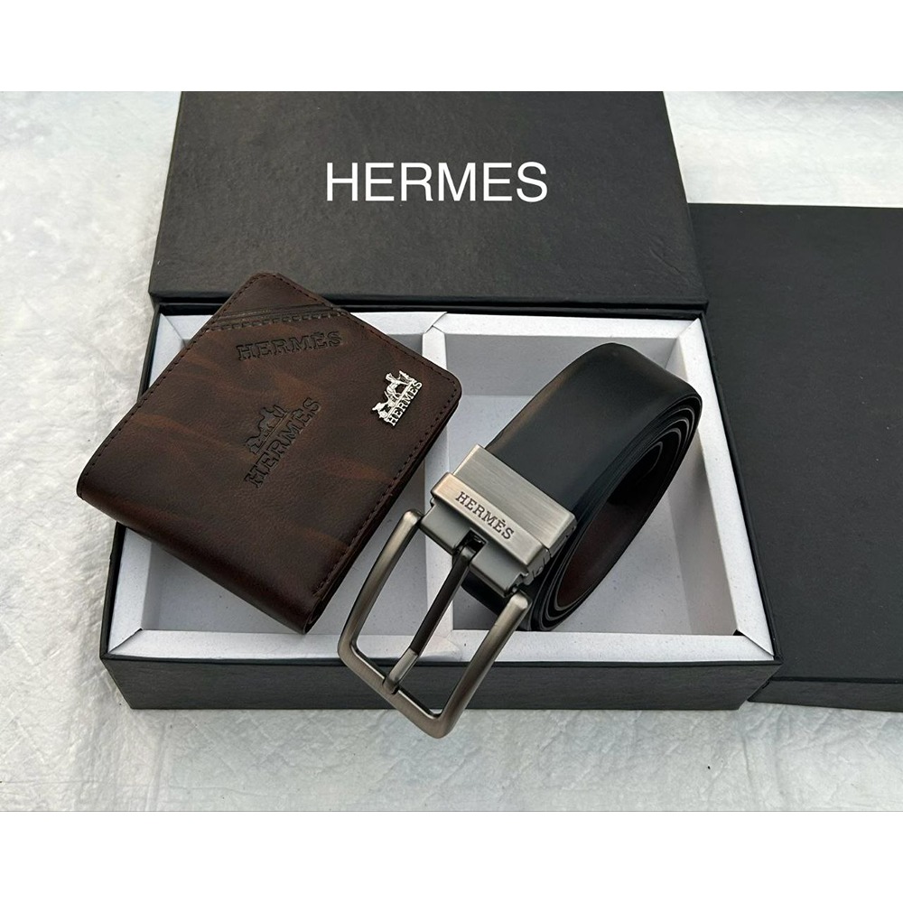 Hermes Wallet Belt Combo 3
