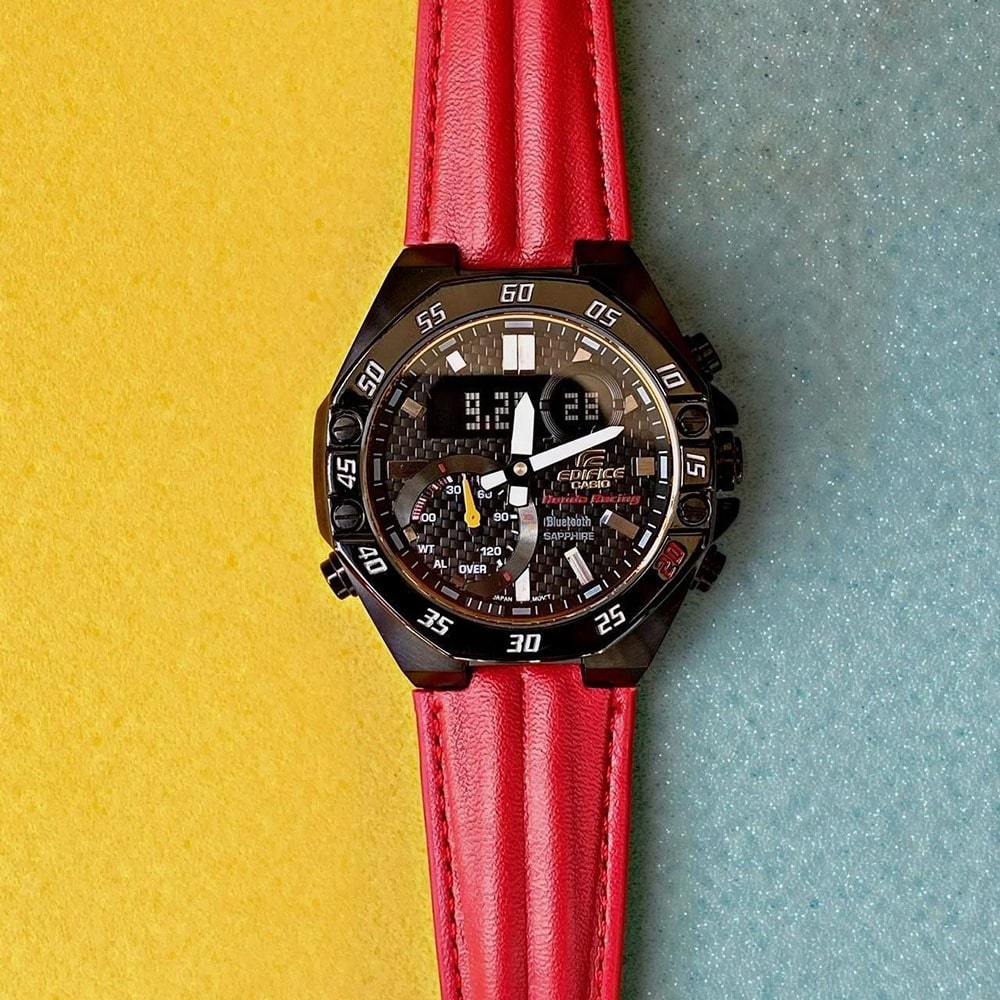 CASIO EDIFICE - The new EDIFICE Honda Racing Limited Edition EQS- 930HR-1A.  Rich history combined with cutting-edge technology. https://www.edifice- watches.com/asia-mea/en/collection/limited_edition/honda/ | Facebook