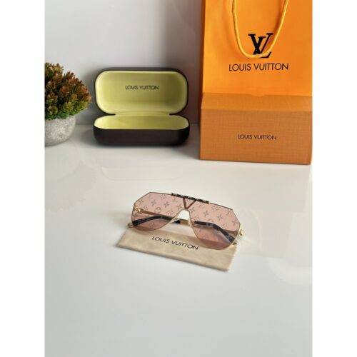 Louis Vuitton 371 Gold Pink Printed 2 1