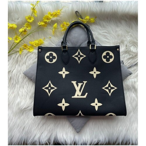 Louis Vuitton Leather Tote Bag