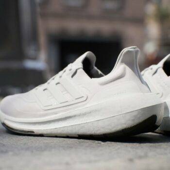 Mens Adidas Ultraboost 21 Shoes Triple White 1